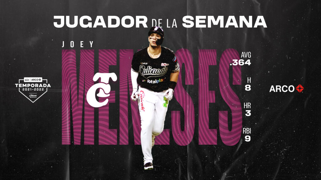 JOEY MENESES JUGADOR DE LA SEMANA EN LaMP